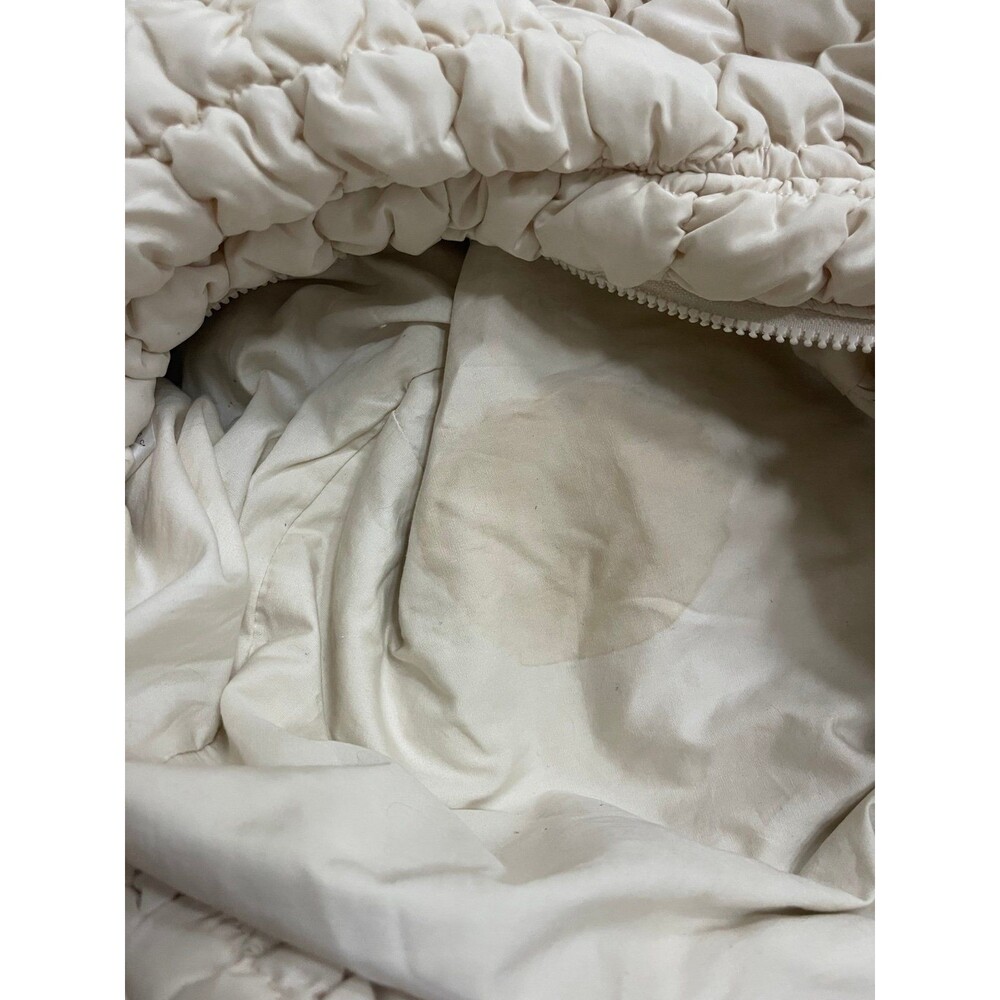 COS Quilted Oversized Shoulder Bag Off White - Picture 5 of 5